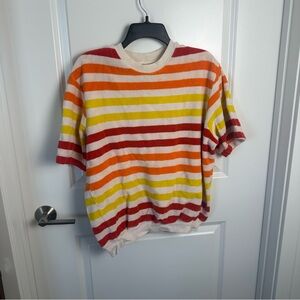 Vintage thick terry cloth top